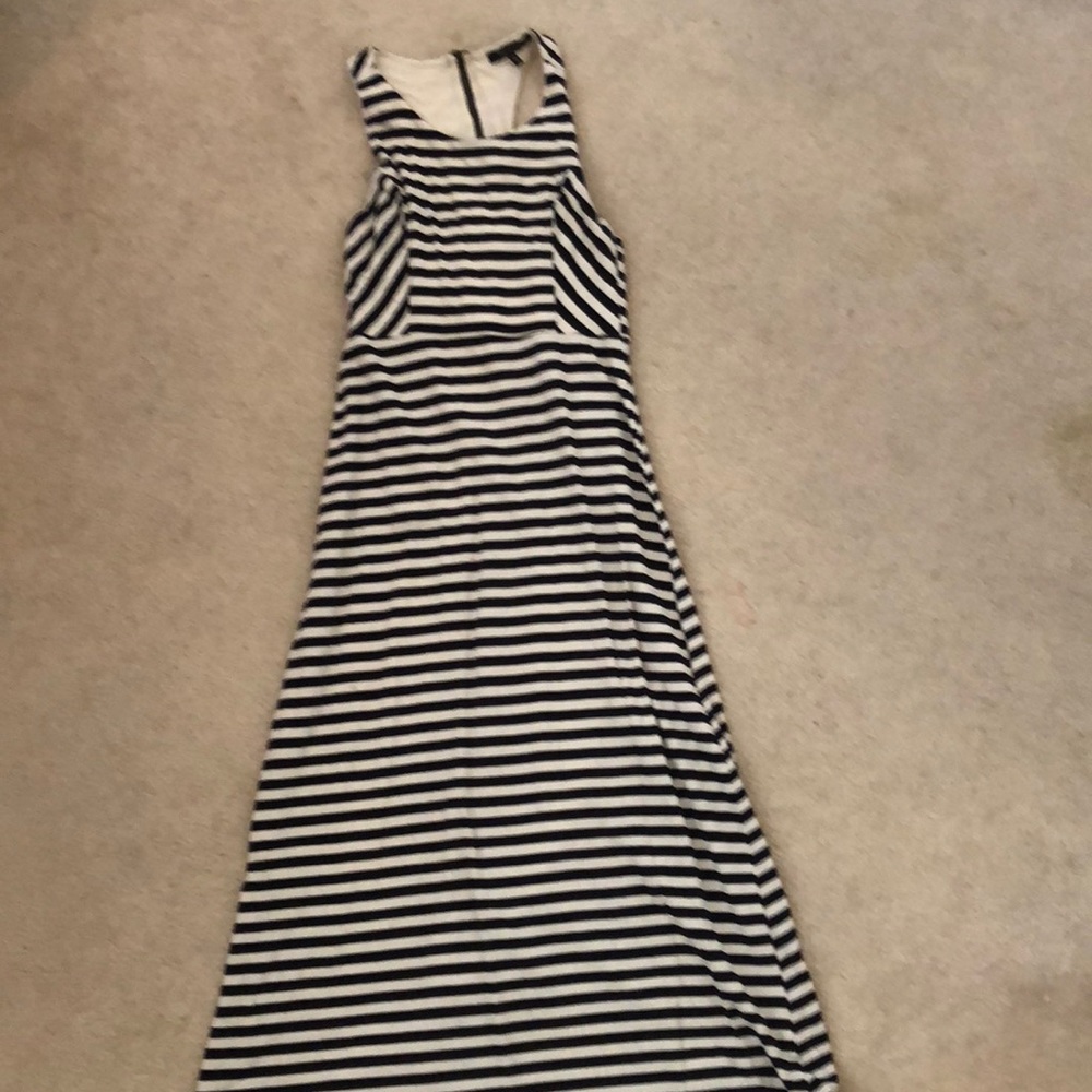 Striped maxi dress